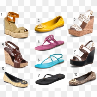 1 - - Tory Burch Shoes Png Clipart