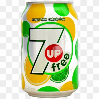 7up Sugar Free Calorie Drink Tin - 7 Up Clipart
