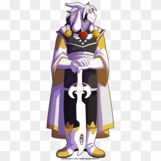 Undertale - Prince Asriel - Anime Monster King Clipart