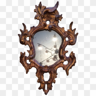 Antique Italian 18th-century Baroque Mirror - Antique Clipart