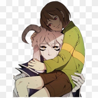 #game #undertale #chara And #asriel - Undertale Chara Y Asriel Clipart