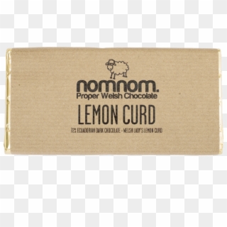 Lemon Curd Dark Chocolate - Label Clipart