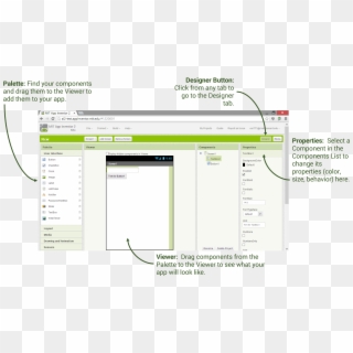 App Inventor Designer - User Interface App Inventor Clipart
