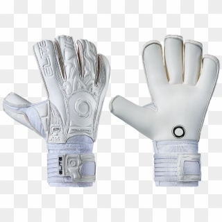 Elite Sport Solo Soccer Goalie Glove With Finger Protection - White Elite Goalkeeper Gloves Clipart