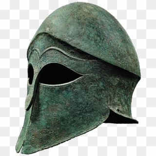 Corinthian Bronze Helmet Early 5th Century Bc - Mask Clipart