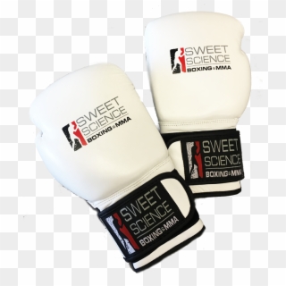 Sweet Science 16 Oz Boxing Gloves White , Png Download - Sweet Science 16 Oz Boxing Gloves White Clipart