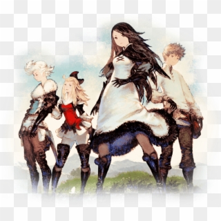 Page 2 Of - Bravely Default Character Art Clipart