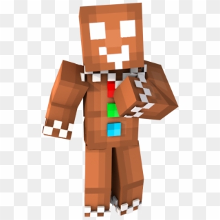 Gingerbread - Candy Minecraft Skin Clipart