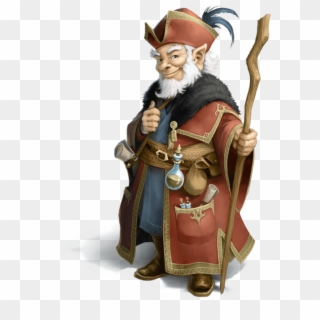 Gnome, No Background - Figurine Clipart