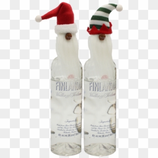Bt Santa Gnomes - Glass Bottle Clipart