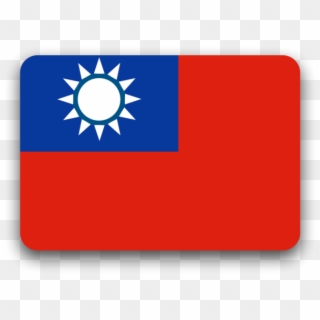 Taiwan Flag Download - Circle Clipart