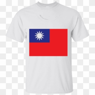 Flag Shirt, National Flag, Taiwan - Active Shirt Clipart