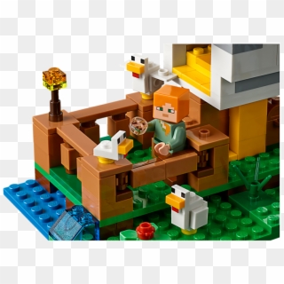 Chicken Farm Minecraft Transparent Background - Chicken Coop Lego Minecraft Clipart