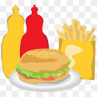 Cheeseburger French Fries - French Fries Clipart