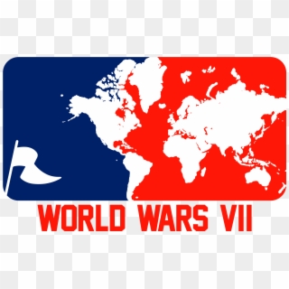 World Wars - World Map For Paint Clipart