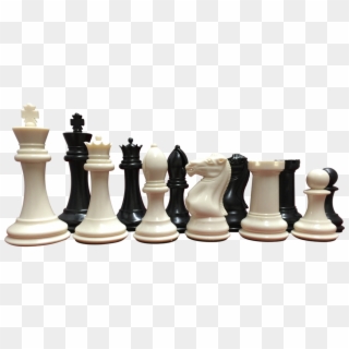 Quadruple Heavy Weight Tournament Chess Game Set - Plastic Chess Pieces Clipart