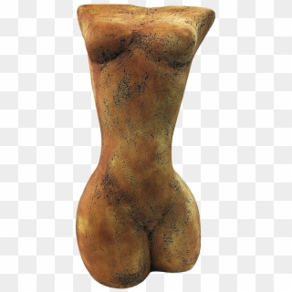 Torso Figure Female - Bronze Sculpture Clipart