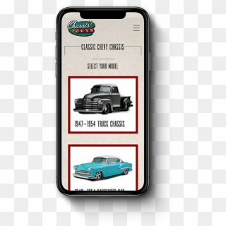 Automotive Responsive Website - Smartphone Clipart