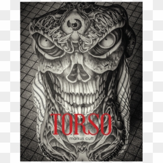 Torso By Markus Cuff - Full Body Skull Tattoos Clipart