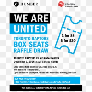 Raptors Box Seat - Humber College Clipart