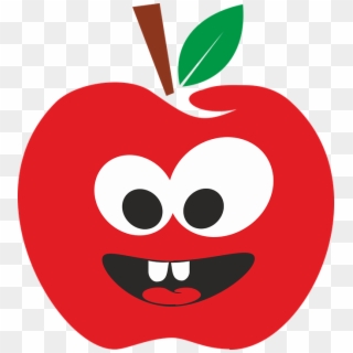 Apple Smile Children's Smiling Harvest Autumn Red - Gambar Kartun 5 Buah Apel Clipart