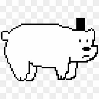 Ice Bear - Ice Bear Pixel Art Clipart