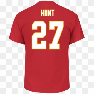 Kansas City Chiefs Kareem Hunt - Mele Kalikimaka T Shirt Clipart
