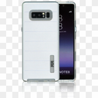 Samsung Galaxy Note 8 Mm Opal Slim Case Silver - Iphone Clipart