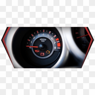 Check Engine Light - Speedometer Clipart