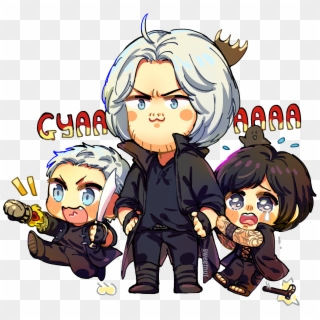 Creativedevil "day Care" Ft - Dante Devil May Cry Cute Clipart