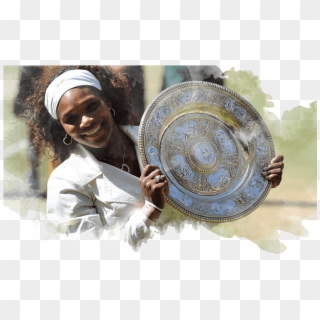 ¿qué Sabes De Serena Williams - Serena Williams Wimbledon 2010 Clipart