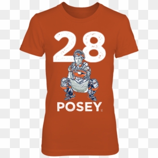 Buster Posey - Active Shirt Clipart