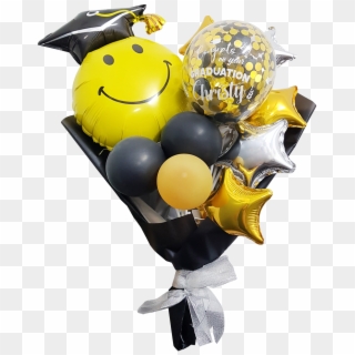 Personalised Name Congrats On Your Graduation Smiley - Balloon Clipart