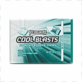 Ice Breakers Cool Blasts Wintergreen Chews - Ice Breakers Cool Blast Clipart