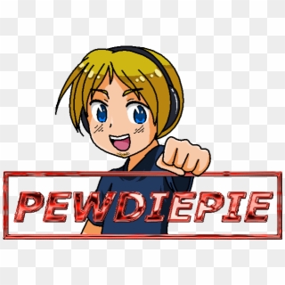 Pewds Videos Make Me Happy When I'm Down And I Wish - Pewdiepie Youtube Clipart