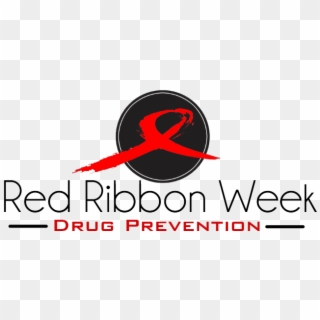 Red Ribbon Week Logo - Emblem Clipart