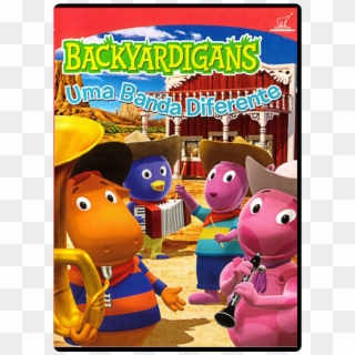 Dvd Backyardigans Uma Banda Diferente - Backyardigans Dvd Clipart