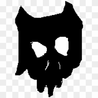 Ink Demon Skull - Illustration Clipart