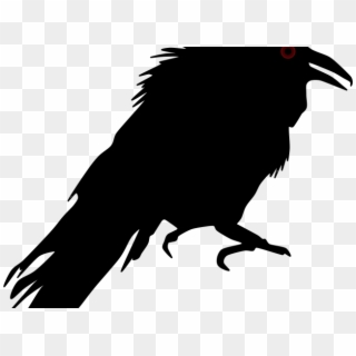 Crow Clipart Silhouette - Crow Silhouette Png Transparent Png