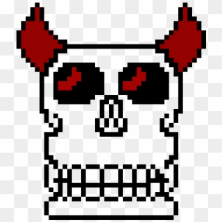Demon Skull - Cartoon Clipart