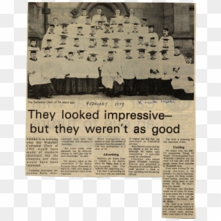 2486886 They Looked Impressive But They Werent As Good - Newspaper Clipart