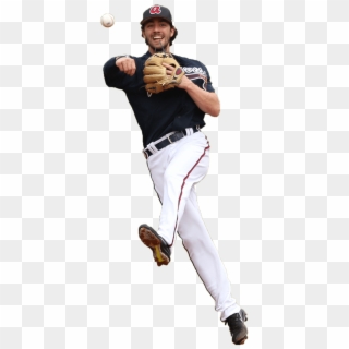 Dansby Swanson Throwing A Ball - Atlanta Braves Players Png Clipart