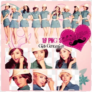 Pack Png Girls Generation Snsd By Gajmeditions-d63evuq - Collage Clipart