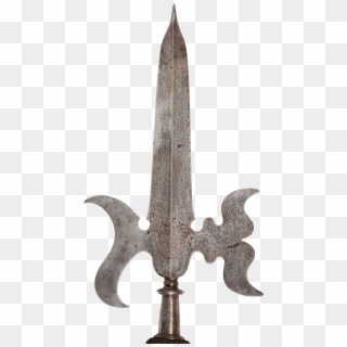 Rare Italian Halberd, 17th Century - Sword Clipart