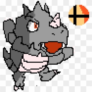 Rhydon For Smash - Cartoon Clipart