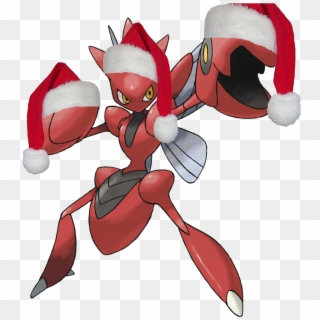 Scyther's Evolution Embodies The True Meaning Of Christmas - Scizor Pokemon Png Clipart