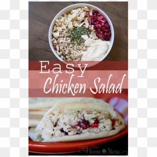 10 Minute Chicken Salad From Simple Family Preparedness - Cream Clipart