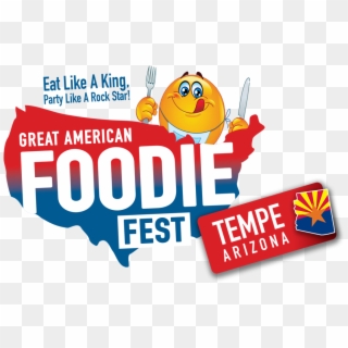 Great American Foodie Fest Logo Clipart