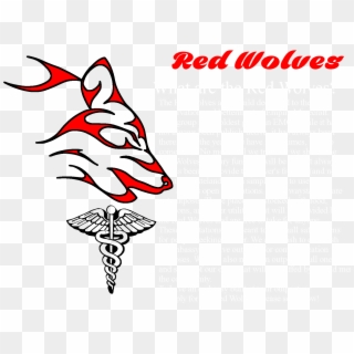 Red Wolves Creed - Medical Symbol Clipart