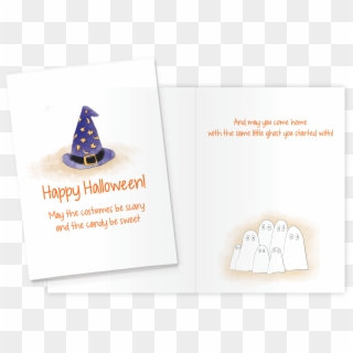 Happy Halloween Greeting Card - Christmas Card Clipart